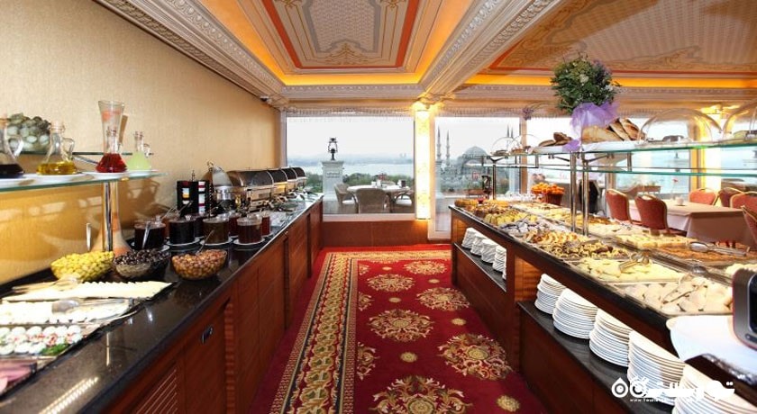 سالن بوفه سلف سرویس صبحانه